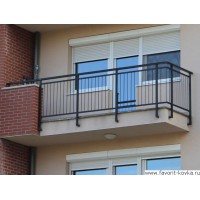 Балконные сварные ограждения14