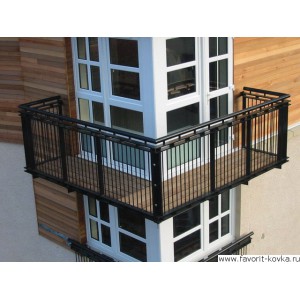 Балконные сварные ограждения24
